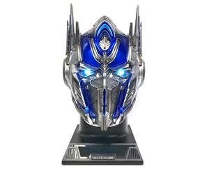 Transformers Optimus Prime Figurative Bluetooth Speaker Music Stereo Blue/Silver