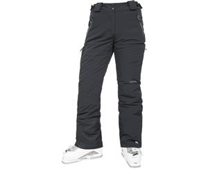 Trespass Womens/Ladies Galaya Waterproof Breathable Ski Trousers Pants - Black