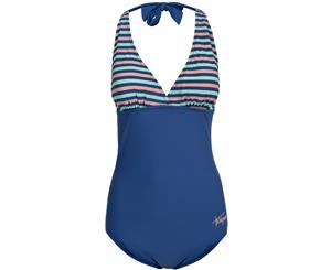 Trespass Womens/Ladies Sassy Halterneck Swimsuit (Harbour Stripe) - TP3354