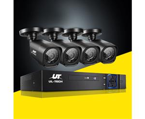 UL-tech CCTV 4 CH DVR 1080P Camera 1500TVL Outdoor IP Home Security System Kit