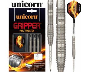 Unicorn - Gripper 7 Darts - Steel Tip - 90% Tungsten - 21g 23g 25g