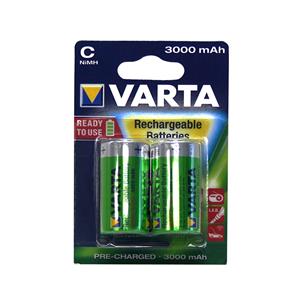Varta C Rechargeable Batteries - 2 Pack