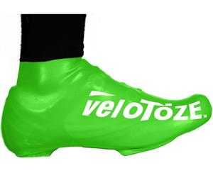 Velotoze Short Bike Shoe Covers Day Glo Green 2016