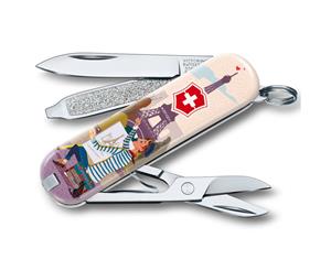 Victorinox Classic Paris City of Love SD Ltd Edition Swiss Army Knife Scissors