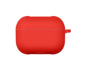 WIWU APC003 Airpods Pro Case TPU+PC Waterproof Protective Cover Case for Apple Airpods Pro-Red