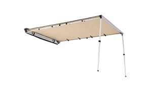 Wallaroo 2.5x3m Car Side Awning Roof Top Tent - Sand