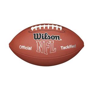 Wilson NFL MVP Trackified Football Brown / white 5