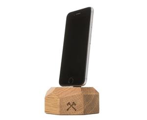 Woodcessories EcoDock Real Wood iPhone Charging Dock - Oak