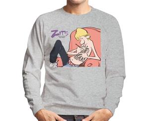 Zits Body Art Men's Sweatshirt - Heather Grey
