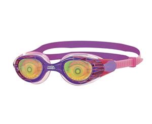 Zoggs Junior Sea Demon Goggles Purple/Pink/Hologram Junior