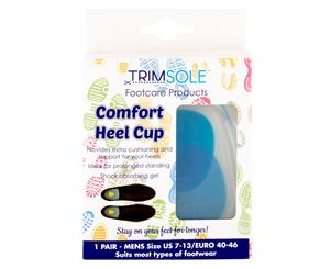 2 x Trimsole Men's Comfort Heel Cup