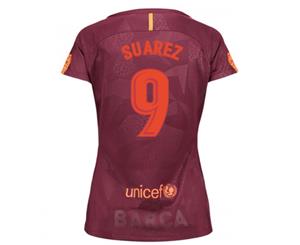 2017-18 Barcelona Third Women Shirt (Suarez 9)