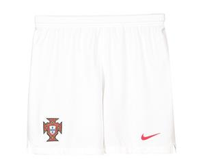 2018-2019 Portugal Nike Away Shorts (White) - Kids