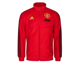 2019-2020 Man Utd Adidas Presentation Jacket (Red) - Kids