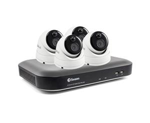 4 Camera 8 Channel 5MP Super HD DVR Security System 2TB HDD Heat & Motion Sensing + Night Vision