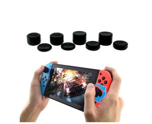 8 Pieces Silicone Thumb Stick Grip Joystick Cap Cover for Nintendo Switch Joy-Con