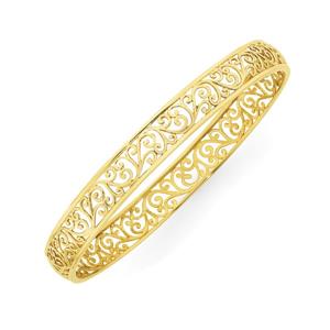 9ct Gold 65mm Solid Bangle