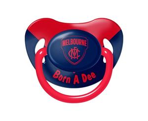 AFL Melbourne Demons TEAM Logo Infant Baby Dummy Pacifier Baby