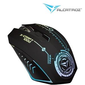 ALCATROZ X-Craft Air Trek 1000 (3200CPI) 7 Color Graphic Lighting Wireless Gaming Optical Mouse