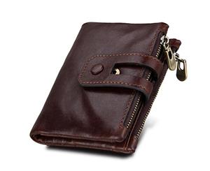 Acelure Men's Leather Wallet - Brown