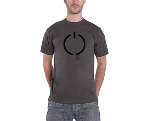 Airbag T Shirt Disconnected Band Logo Official Mens - Charcoal