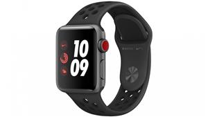 Apple Watch Nike+ Series 3 - 38mm Space Grey Aluminium Case with Anthracite/Black Nike Sport Band - GPS + Cellular