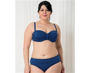 Aqua Perla - Womens -Harmony-Blue - Bikini Two Pieces- Plus size