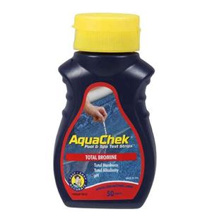 AquaChek Total Bromine Spa Test Strips - 50 Pack