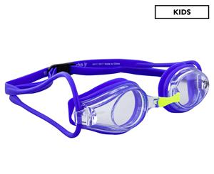 Arena Kids' Tracks Junior Swim Goggles - Clear/Blue