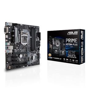 Asus PRIME H370M-PLUS/CSM Intel H370 1151/4xDDR4/2xPCIEx16/HDMI/DVI/D-SUB/Micro ATX Motherboard