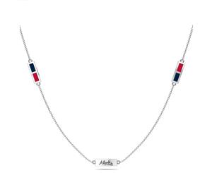 Atlanta Braves Pendant Necklace For Women In Sterling Silver Design by BIXLER - Sterling Silver