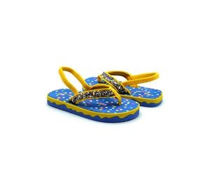 Atlantis Shoes Kids Flip Flops Twinkle Yellow