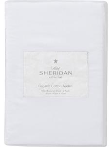 Auden Organic Cotton Fitted Sheet - 2 Pack