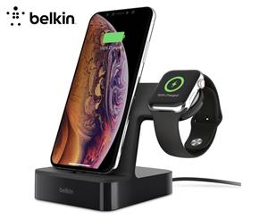 BELKIN Powerhouse Charge Dock For Apple Watch + iPhone XS/XS MAX/XR - Black