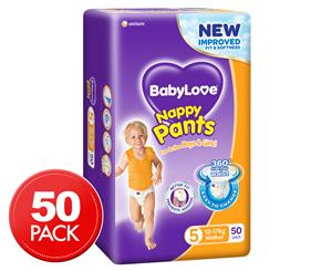 BabyLove Walker Jumbo Nappy Pants 12-17kg 50 Pack