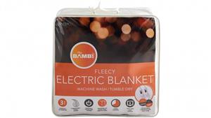 Bambi Moodmaker Cotton Cover Electric Blanket - Double