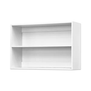 Bedford 900mm White High Moisture Resistant Open Wall Cabinet