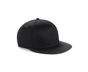 Beechfield Youth Unisex Retro Snapback Cap (Black/ Black) - RW2605