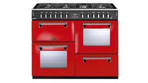 Belling 1100mm Richmond Deluxe Dual Fuel Range Cooker - Red