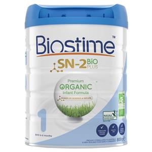 Biostime Premium Organic Infant Formula Stage 1 800g