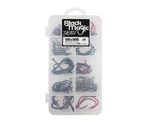 Black Magic Hook and Swivel Selection Tackle Box