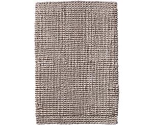 Boucle Linen Jute Runner With Natural Rubber Backing