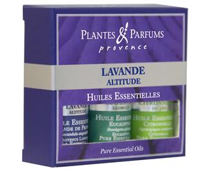 Box of 3 Pure Essential Oil 10ml - Lavender Eucalyptus & Citronella