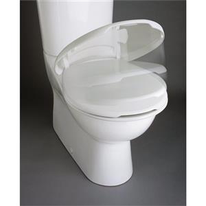 Braiform Australian White Soft Close / Quick Release Monk De Luxe Toilet Seat