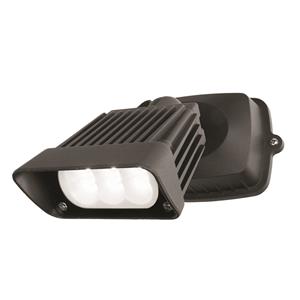 Brilliant 6W Luton LED Security LED Flood Light - Black