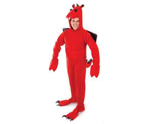 Bristol Novelty Unisex Adults Dragon Costume (Red) - BN873