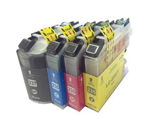 Brother LC-237 LC-235 Premium Inkjet Compatible Set 4-Pack