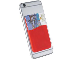 Bullet Slim Silicone Card Wallet (Red) - PF2083