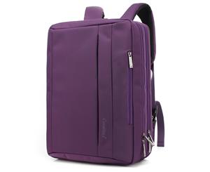 CBL 15.6 Inches Convertible Laptop Backpack-Purple