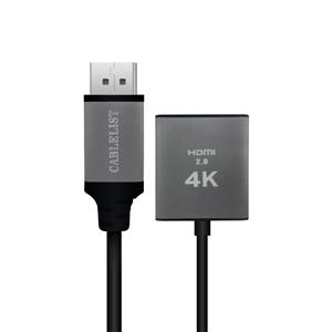 Cablelist (CLDPHDMIMF) Displayport to HDMI M-F Converter with 4K support 60Hz